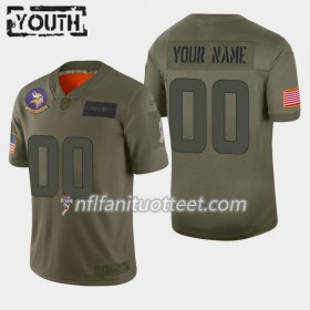 Lasten Minnesota Vikings NFL Pelipaita Custom Nike 2019 Salute to Service